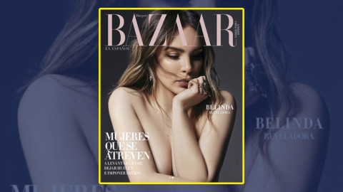 Belinda desborda sensualidad en revista