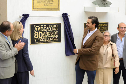 Celebró Carlos Peña Ortiz 80 años de innovación y excelencia del Colegio Tamaulipas