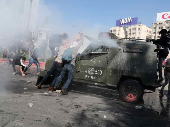Nuevo toque de queda en Chile ante protestas