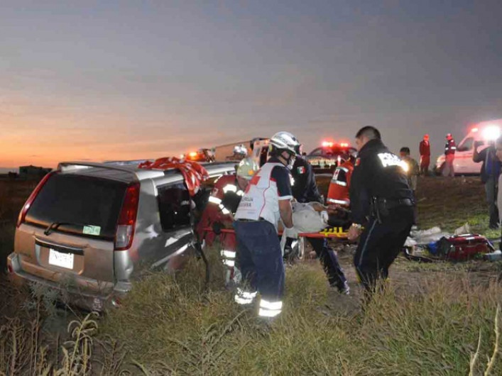 9 heridos tras accidentes automovilísticos en carretera Ciudad Victoria – Zaragoza