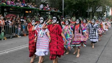 Así se vivió el desfile Internacional de Día de Muertos en la CDMX