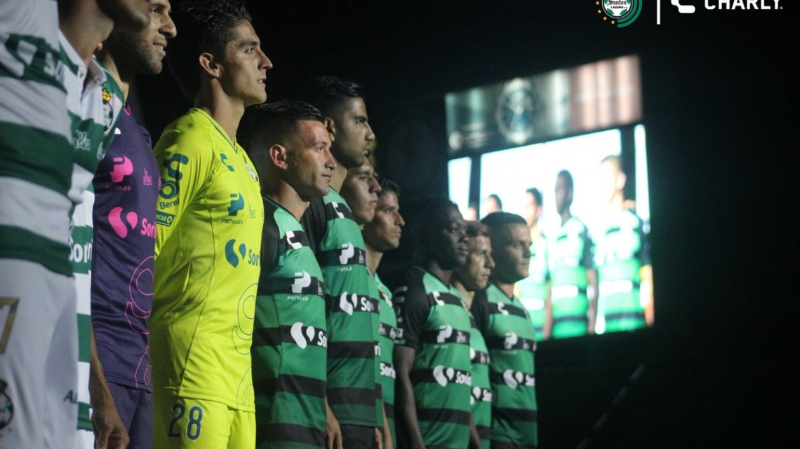 Presenta Santos Laguna sus nuevos uniformes