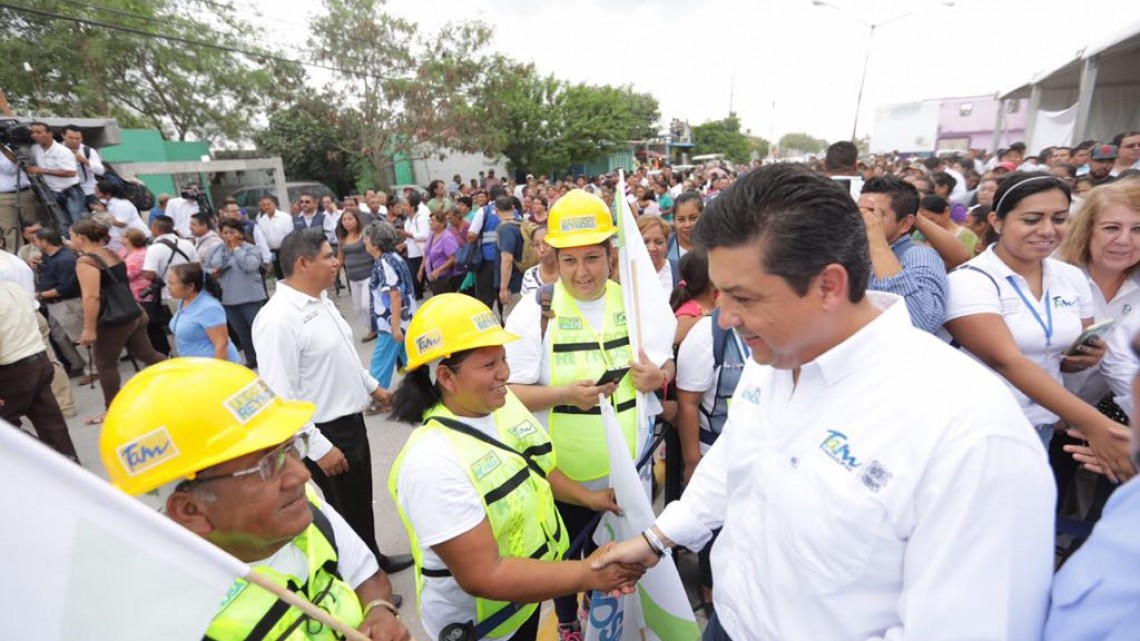 Dan banderazo de inicio al plan integral "Unidos por Reynosa" 
