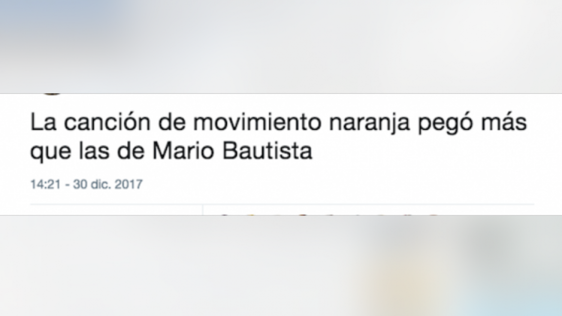 Los memes de la canción “Movimiento Naranja"