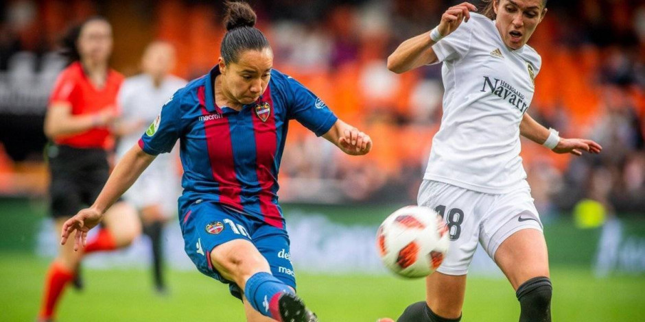 Nombran gol de Charlyn Corral mejor de la Liga española