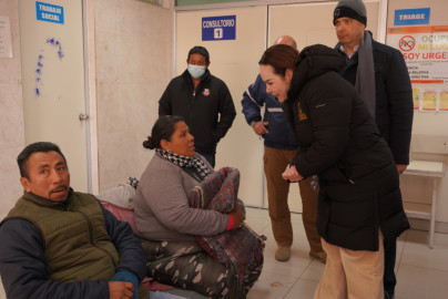 Encabeza alcaldesa Carmen Lilia Canturosas operativo invernal en apoyo a los más vulnerables