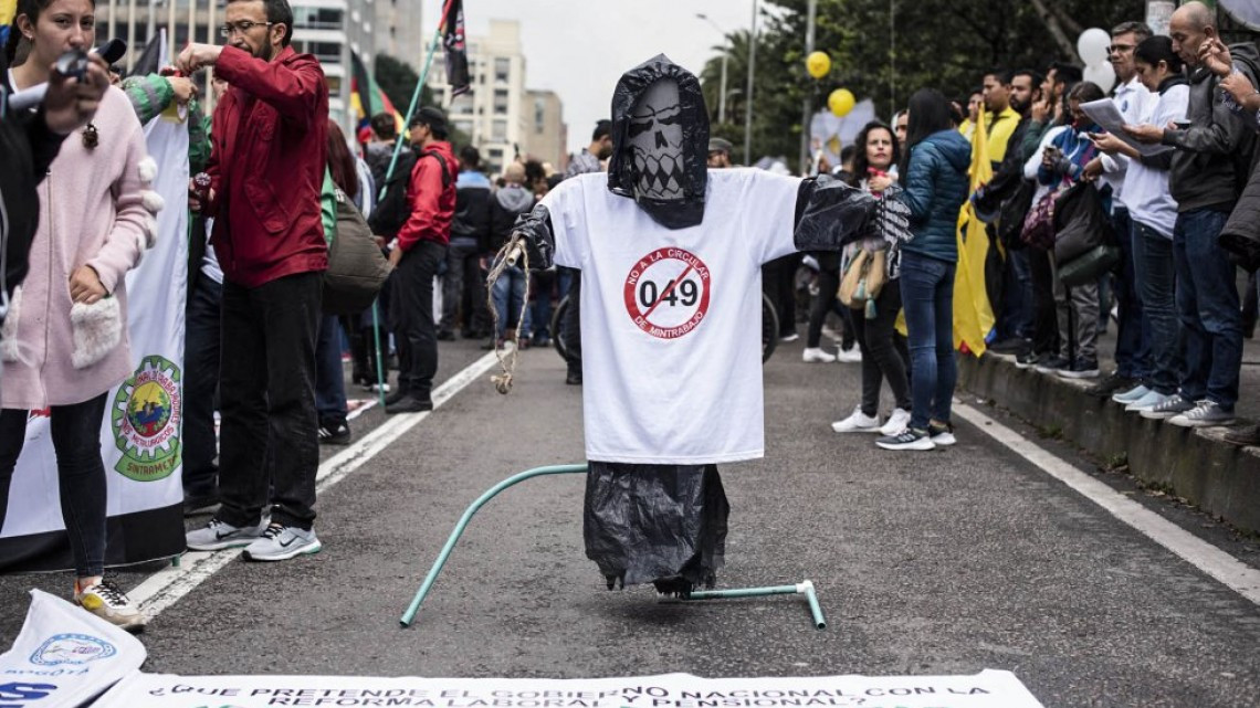 ¡Día histórico en Colombia! Se reportan ola de protestas en contra de Iván Duque