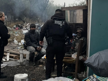 Despliega SSPT estado de fuerza de la Guardia Estatal en apoyo a la población por frente frío