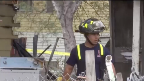 Se quema una casa abandonada en Pharr