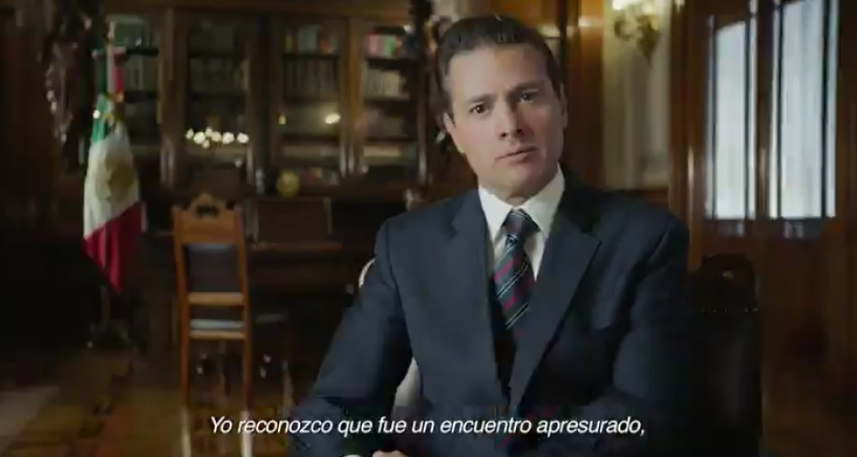 Reconozco que fue un encuentro apresurado: EPN