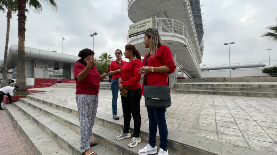Padres demandan protección para estudiantes en puente internacional Reynosa-Hidalgo