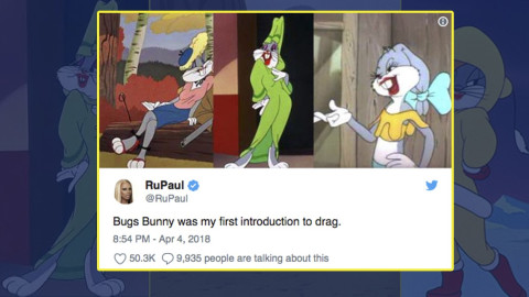 Bugs Bunny, la inspiración drag de RuPaul