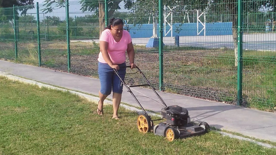 GobTam realiza limpieza en Parques y Centros de Bienestar