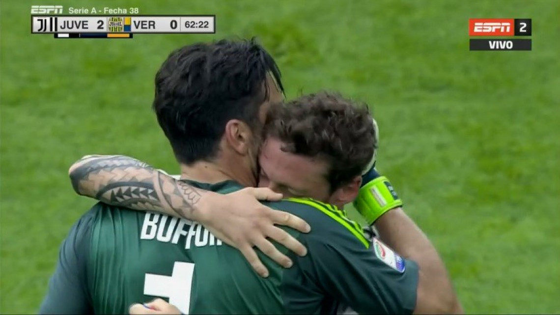 El adiós de Buffon a la Juventus 
