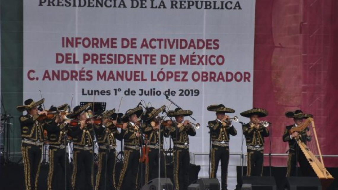 Así el panorama antes del Informe de AMLO