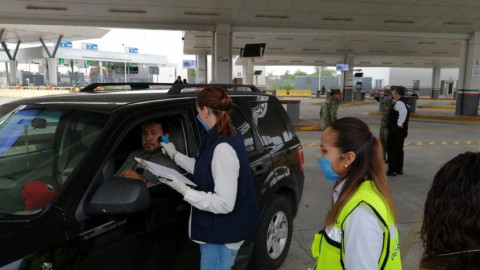 Instala Gobierno de Tamaulipas filtros en cruces internacionales