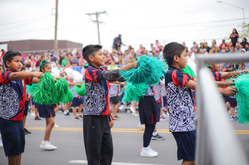 Disfrutaron reynosenses Desfile Cívico Militar Conmemorativo del 113 Aniversario de la Revolución Mexicana