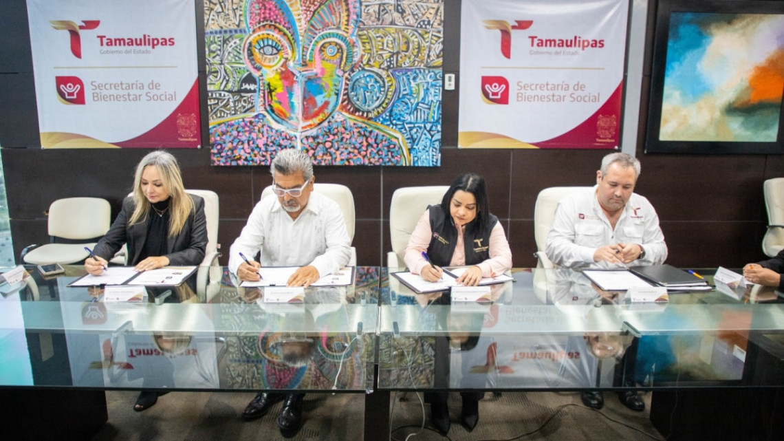 Van SEBIEN y SESESP, juntos contra la violencia en Tamaulipas