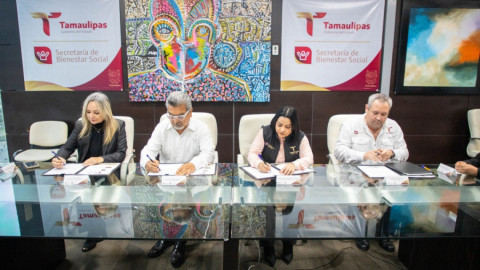 Van SEBIEN y SESESP, juntos contra la violencia en Tamaulipas