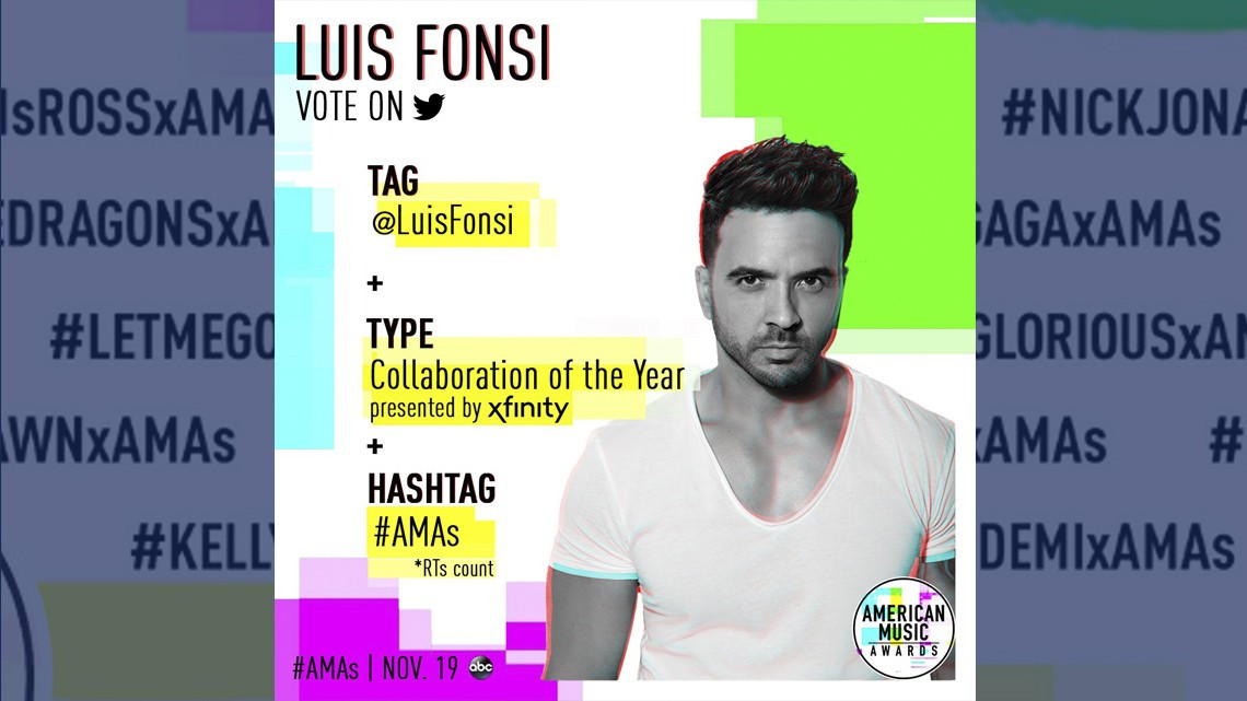 Estos son los nominados de los American Music Awards 2017