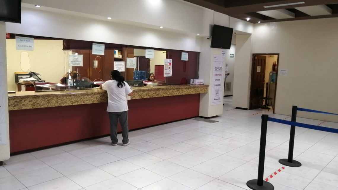 Extreman medidas preventivas en la presidencia municipal de Matamoros por casos positivos de Covid-19