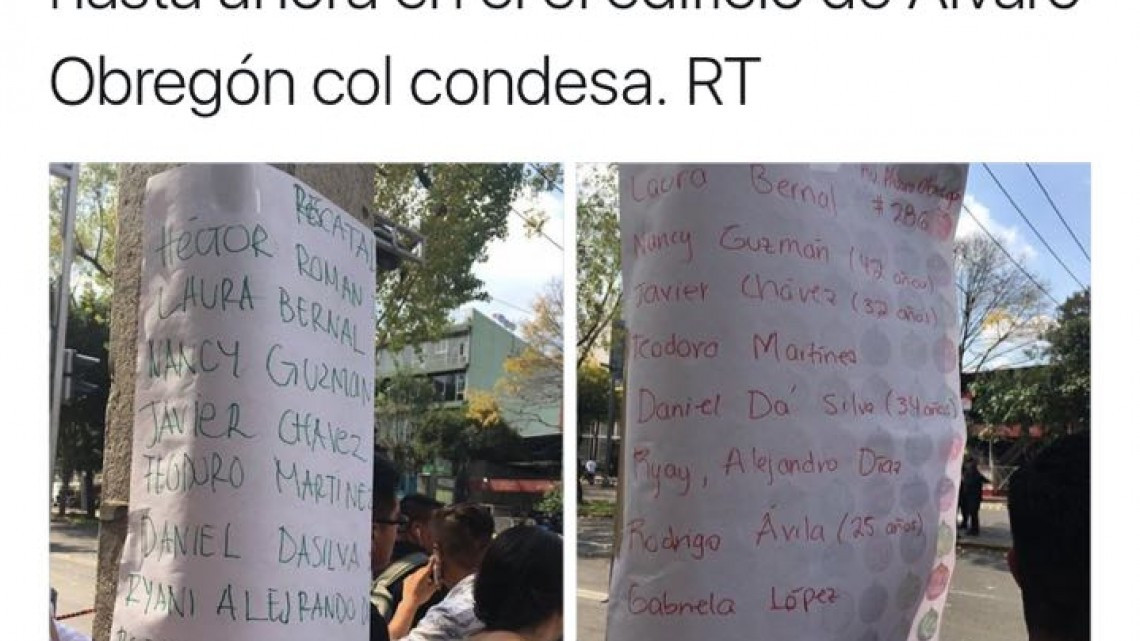 Nuevas tecnologías crean llamados de apoyo por sismo