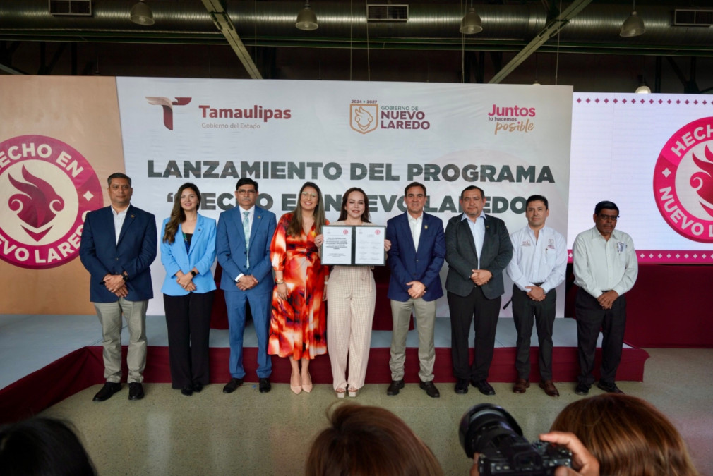 Impulsa Carmen Lilia Canturosas  programa “Hecho en Nuevo Laredo” para fortalecer el ecosistema empresarial