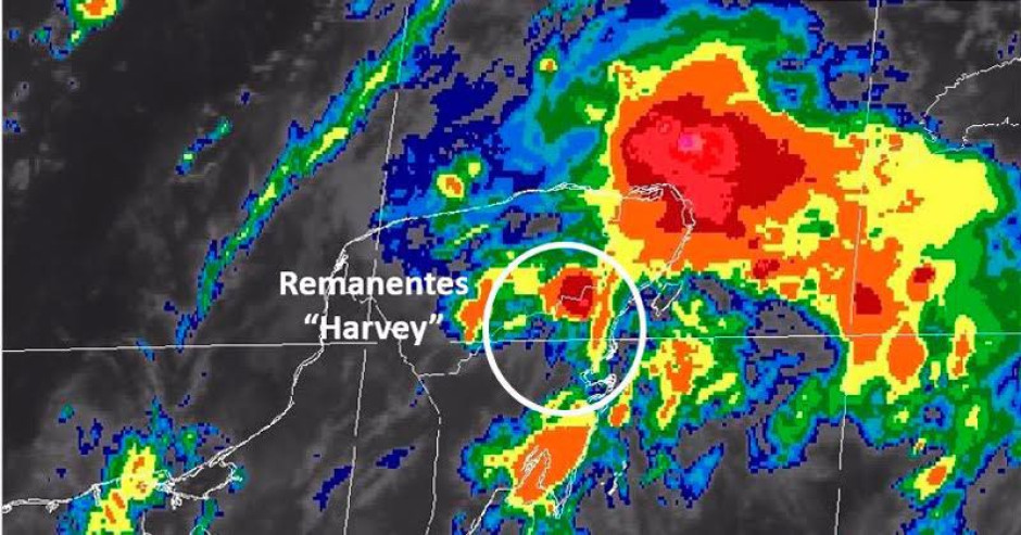 Podría tormenta "Harvey" llegar a Tamaulipas