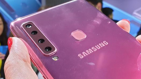 Presenta Samsung su Galaxy A9 con cuatro cámaras traseras