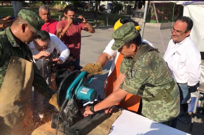 Da inicio campaña de canje de armas 2019