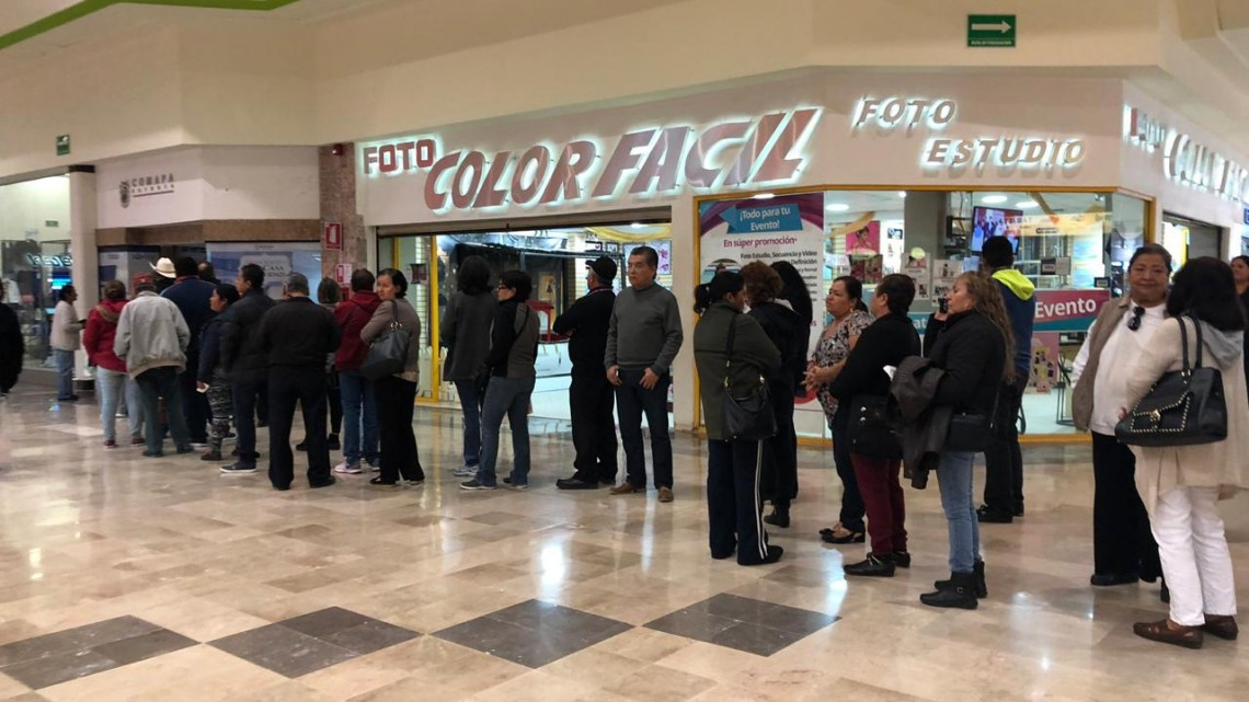 Continúan largas filas para pago de Predial