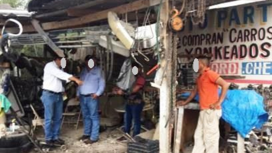 Inspecciona Seduma yonkes en Reynosa
