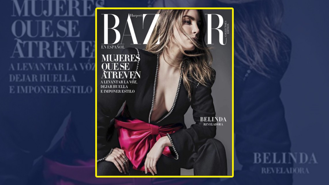 Belinda desborda sensualidad en revista