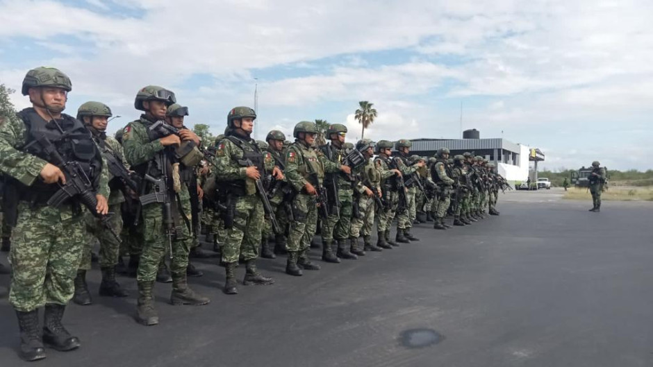 Arriban Unidades en refuerzo a Nuevo Laredo