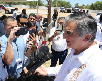 Trabaja Tamaulipas en combate a la extorsión: Américo Villarreal 