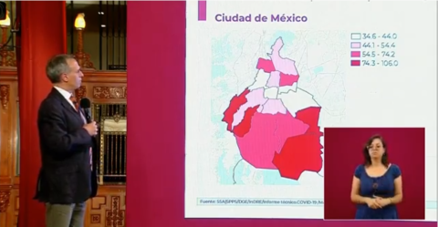 México supera 300 mil contagios por COVID 