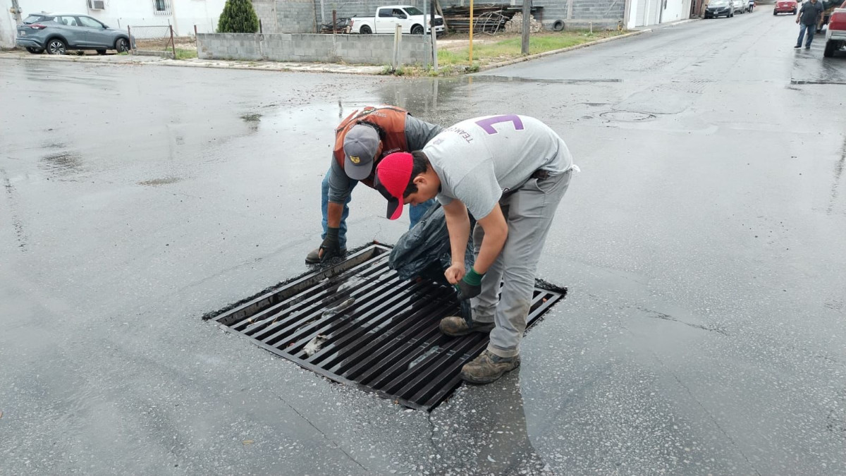 Ante precipitaciones Municipio y COMAPA coordinan limpieza de pluviales 