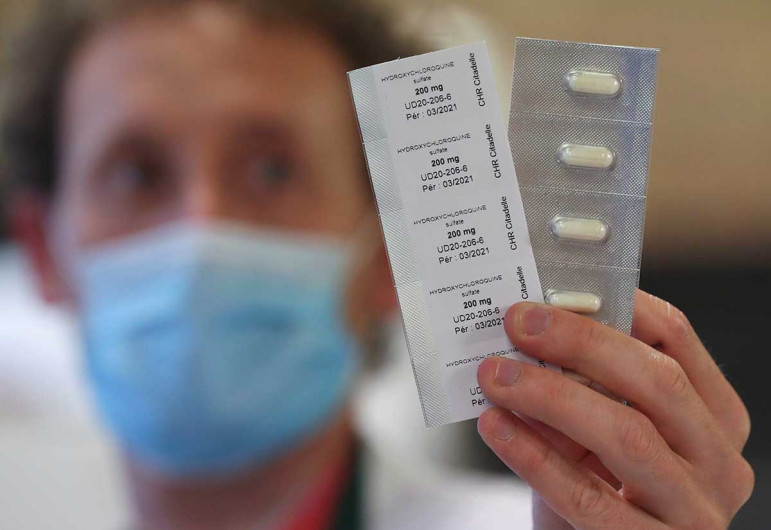 Trump admitió tomar hidroxicloroquina