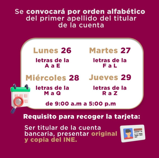 Entregarán gobierno municipal tarjetas bancarias de beca UNE; Conoce fechas y horarios.