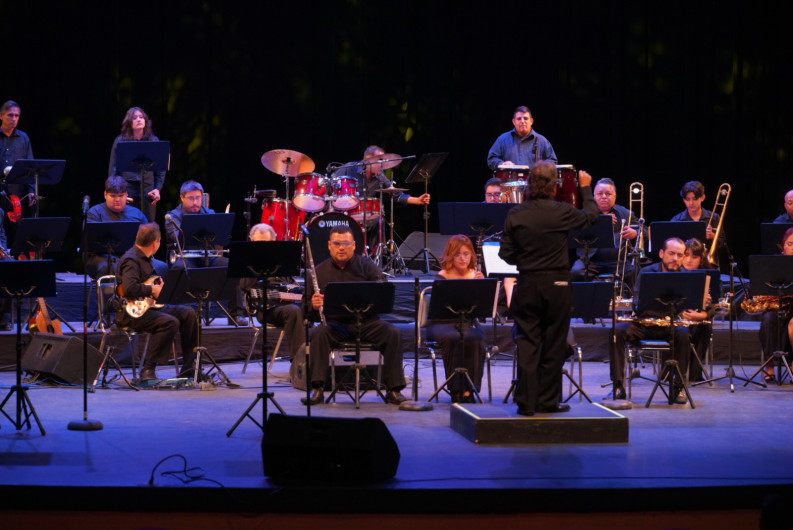 Presenta centenario banda de música municipal concierto de grandes bandas en festival Internacional del Seno Mexicano