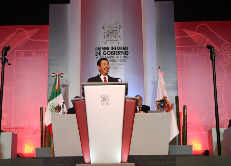 Histórica inversión pública en Matamoros: 1,226 MDP destaca Mario López en Primer Informe de Gobierno