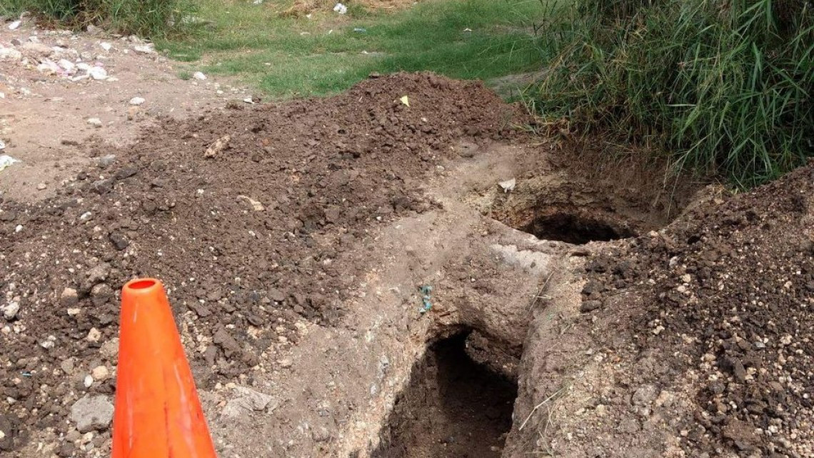 Últimos detalles para calle Sauce