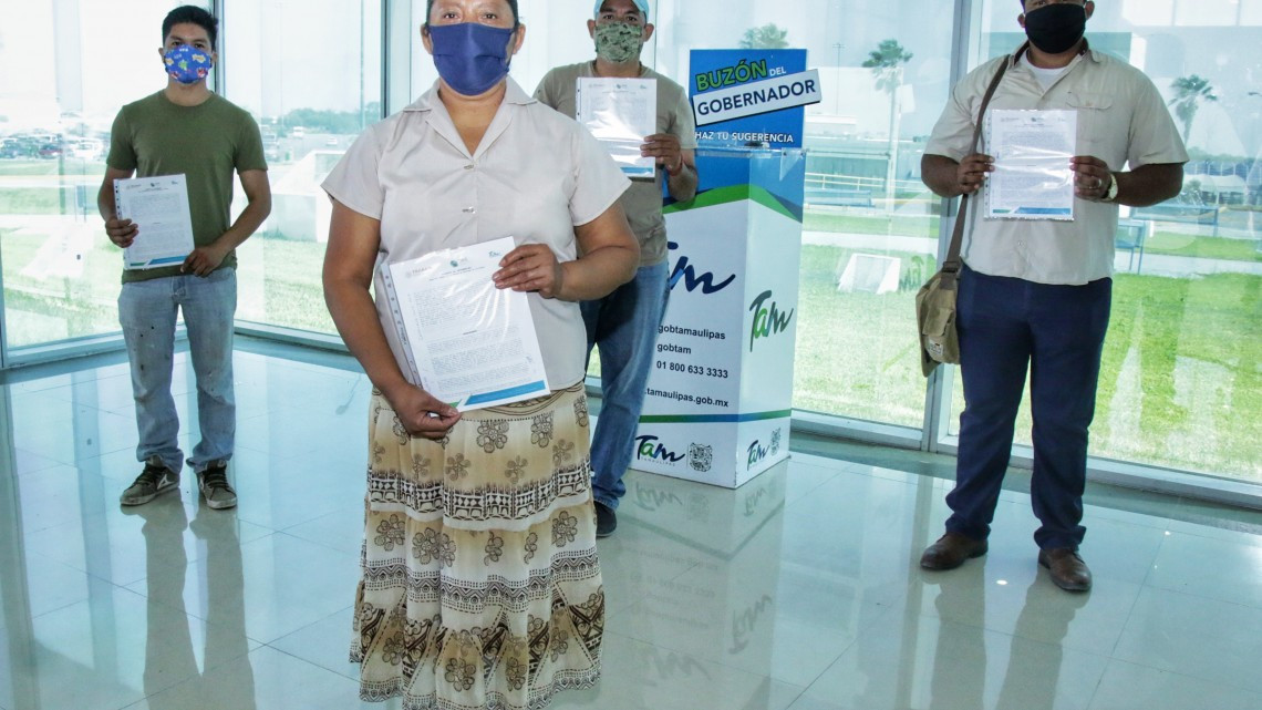 Cumple Gobierno de Tamaulipas con entrega de Actas de Liberación de Bienes en Propiedad