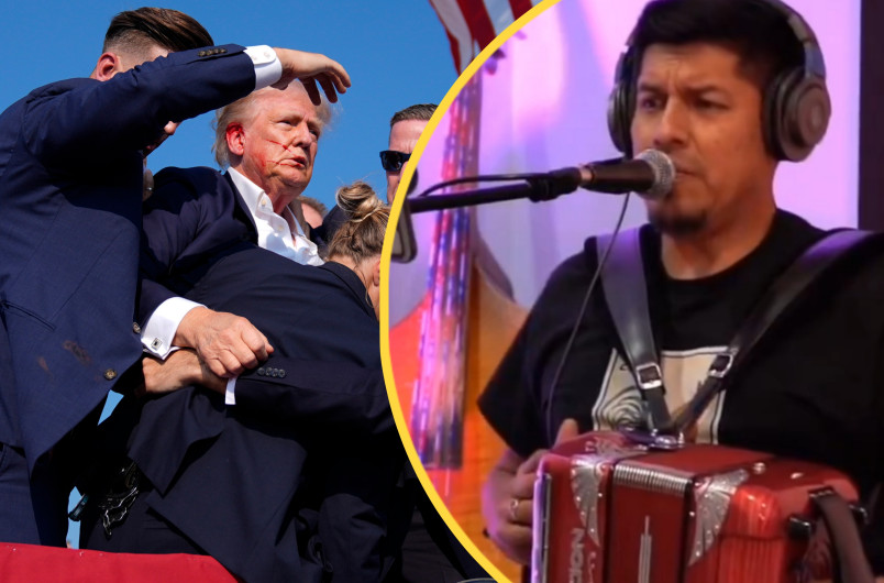 ¡Hasta un corrido!: Mexicano se vuelve viral por corrido sobre ataque a Donald Trump