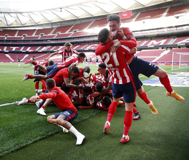 Atlético de Madrid campeón de la Liga española 