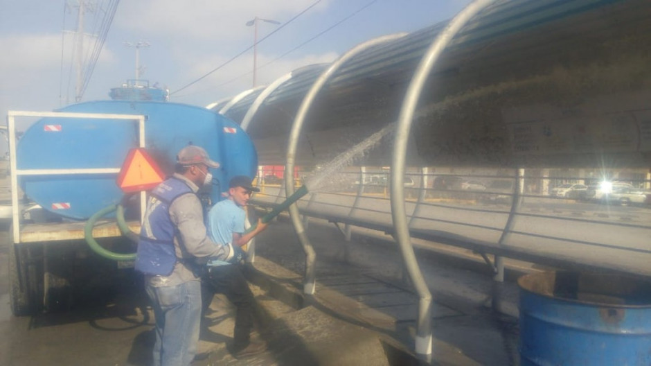 Intensifica Gobierno de Reynosa medidas de limpieza y desinfección