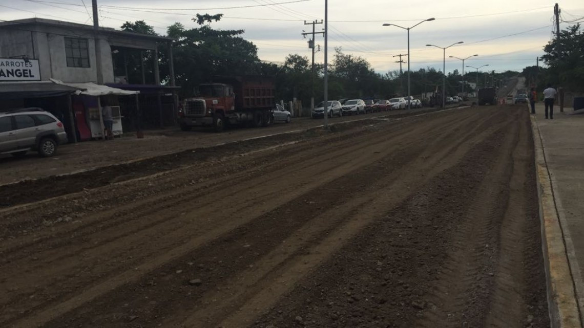 Supervisan la realización de obras en el municipio de Altamira.
