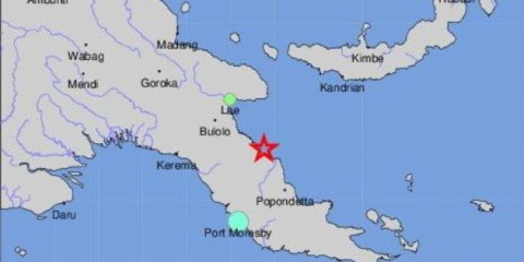 Fuerte sismo remece una zona remota de Papúa Nueva Guinea