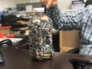 Mantienen campaña de recolección de pilas durante cuarentena