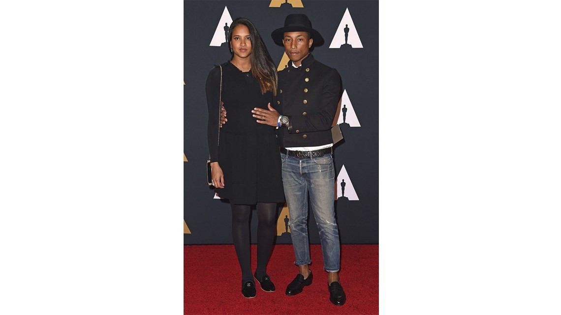 Pharrell Williams es padre de trillizos